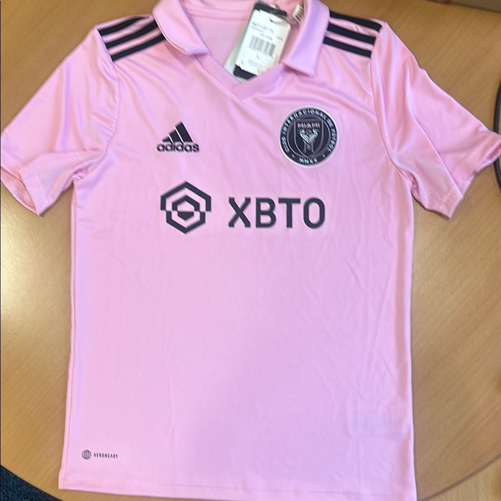Adidas Inter Miami Home Messi Jersey 23/24 youth L Pink